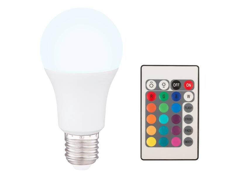 GLOBO LED-Leuchtmittel smart RGB mit Fernbedienung 106710SH E27