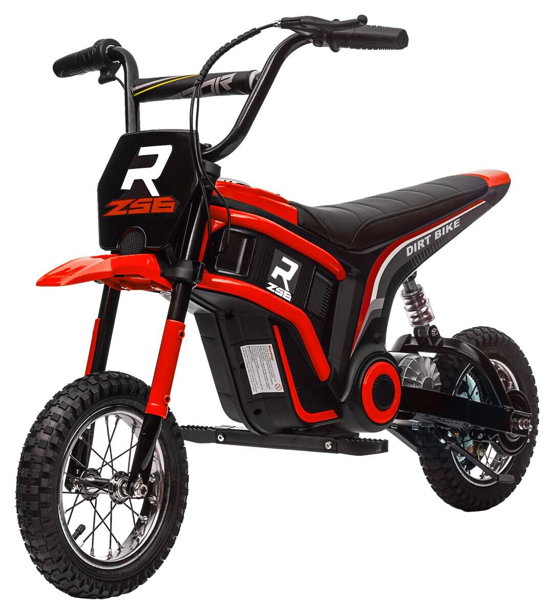 HOMCOM Kindermotorrad rot B/H/L: ca. 64x76,5x119 cm