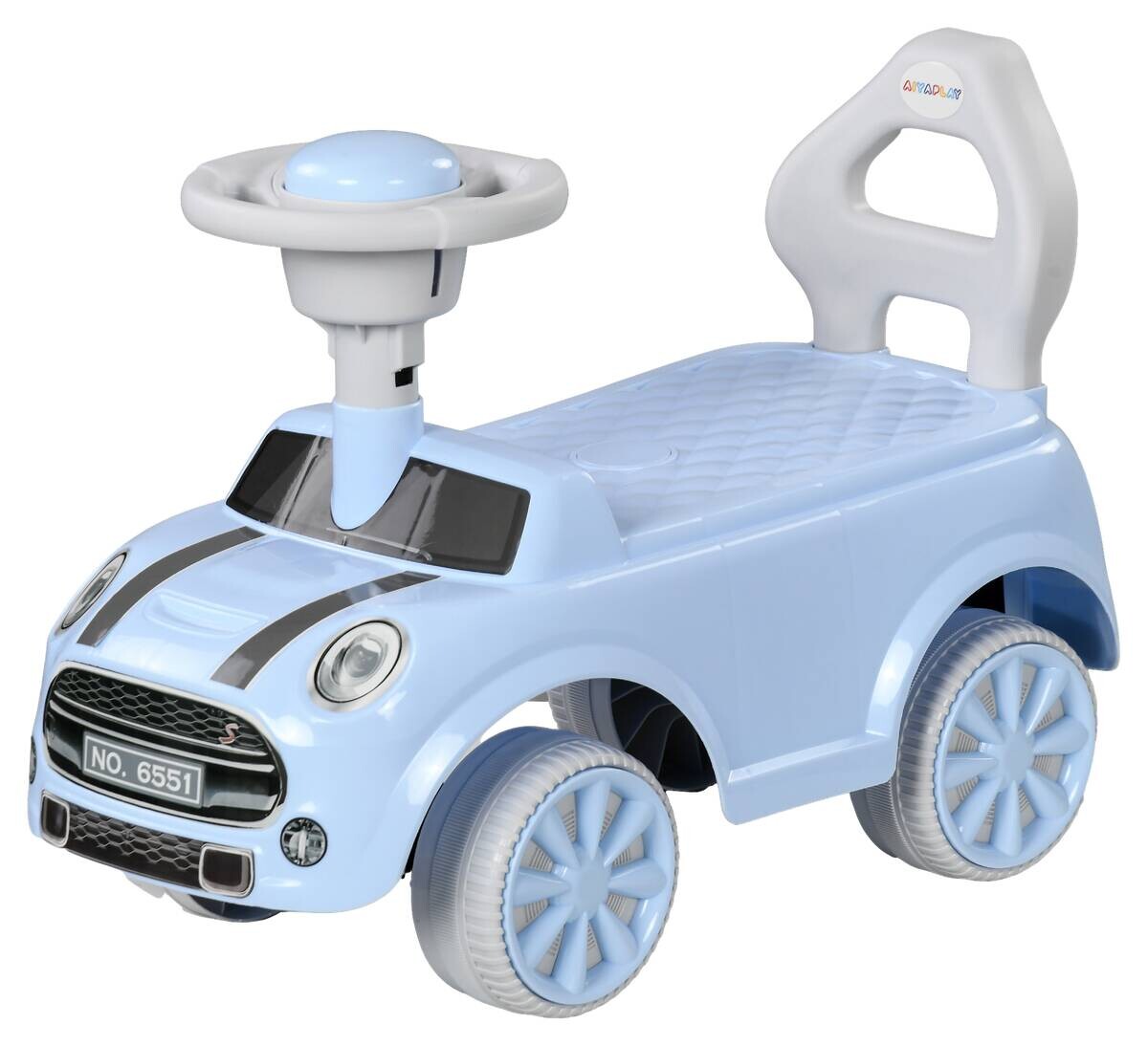 AIYAPLAY Rutschauto hellblau B/H/L: ca. 25x35x53 cm