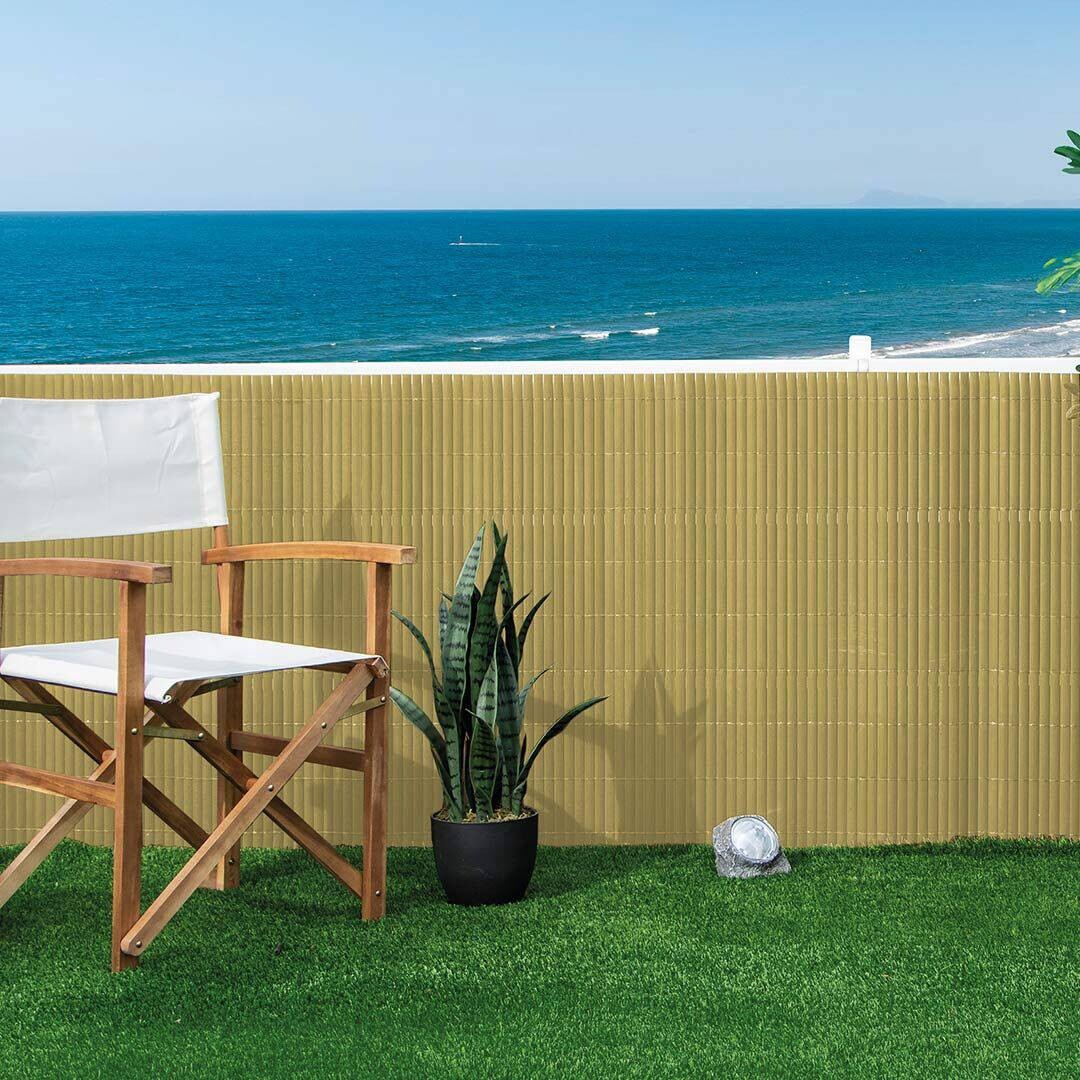 NORTENE Sichtschutz natur PVC B/H/L: ca. 300x8x90 cm