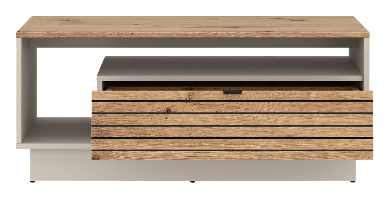 Couchtisch NEXA Cashmere Eiche Artisan Oak Nachbildung B/H/T: ca. 106x46x65 cm
