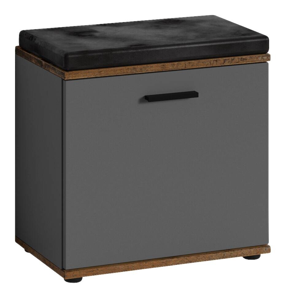 Garderobenset JAKOB Set 4-tlg. anthrazit