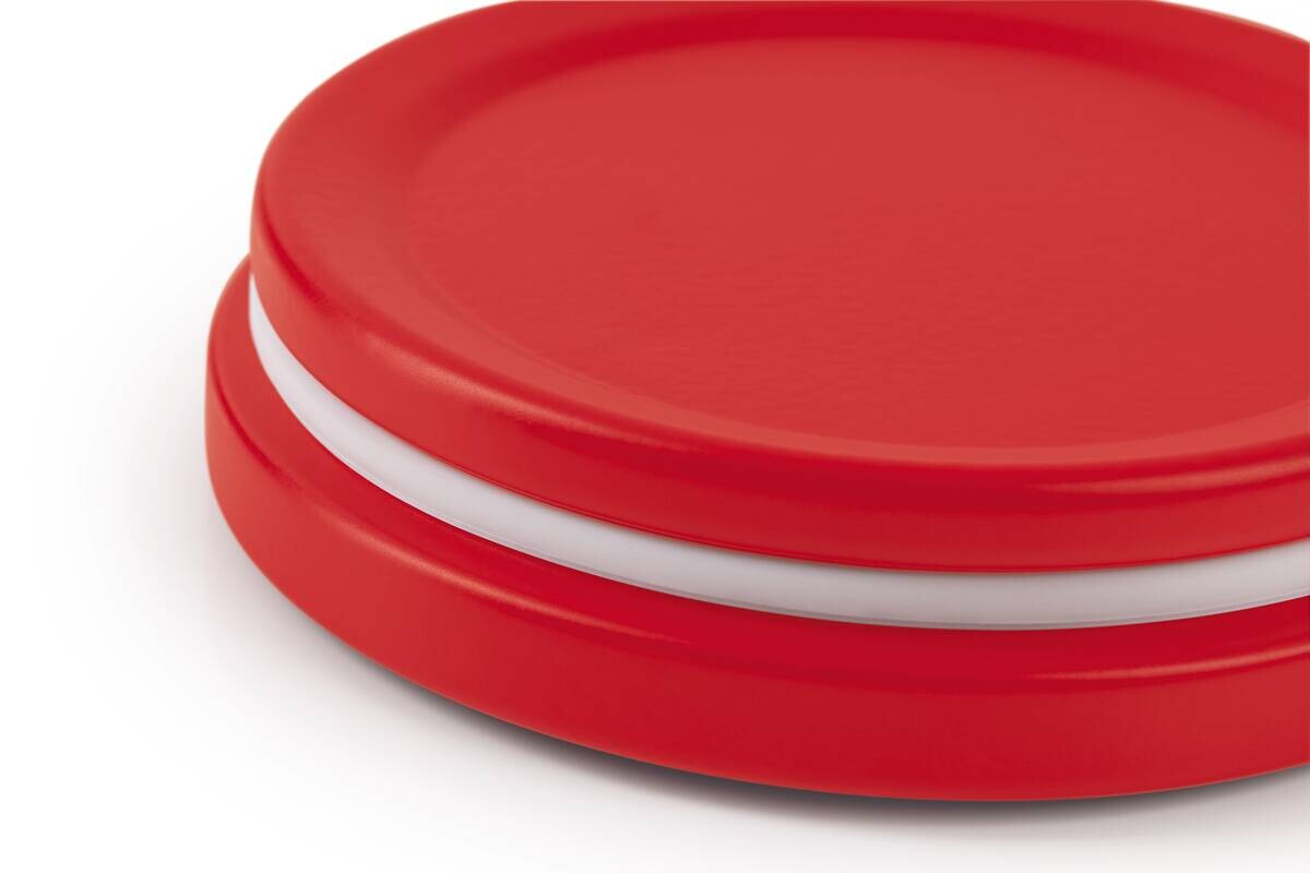 GOURMETmaxx Vorratsdosenset rot B/H/L: ca. 18x23x34 cm