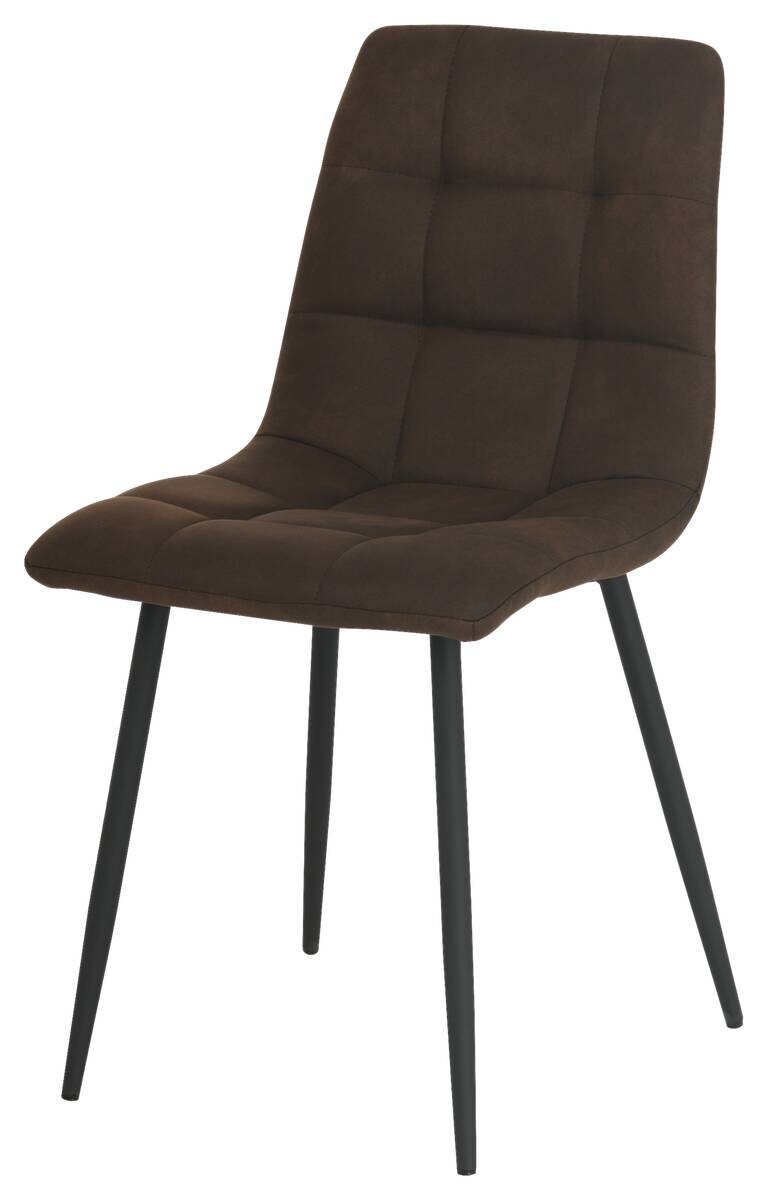 Stuhl Lech braun Microfaser B/H/T: ca. 45x88x53,5 cm