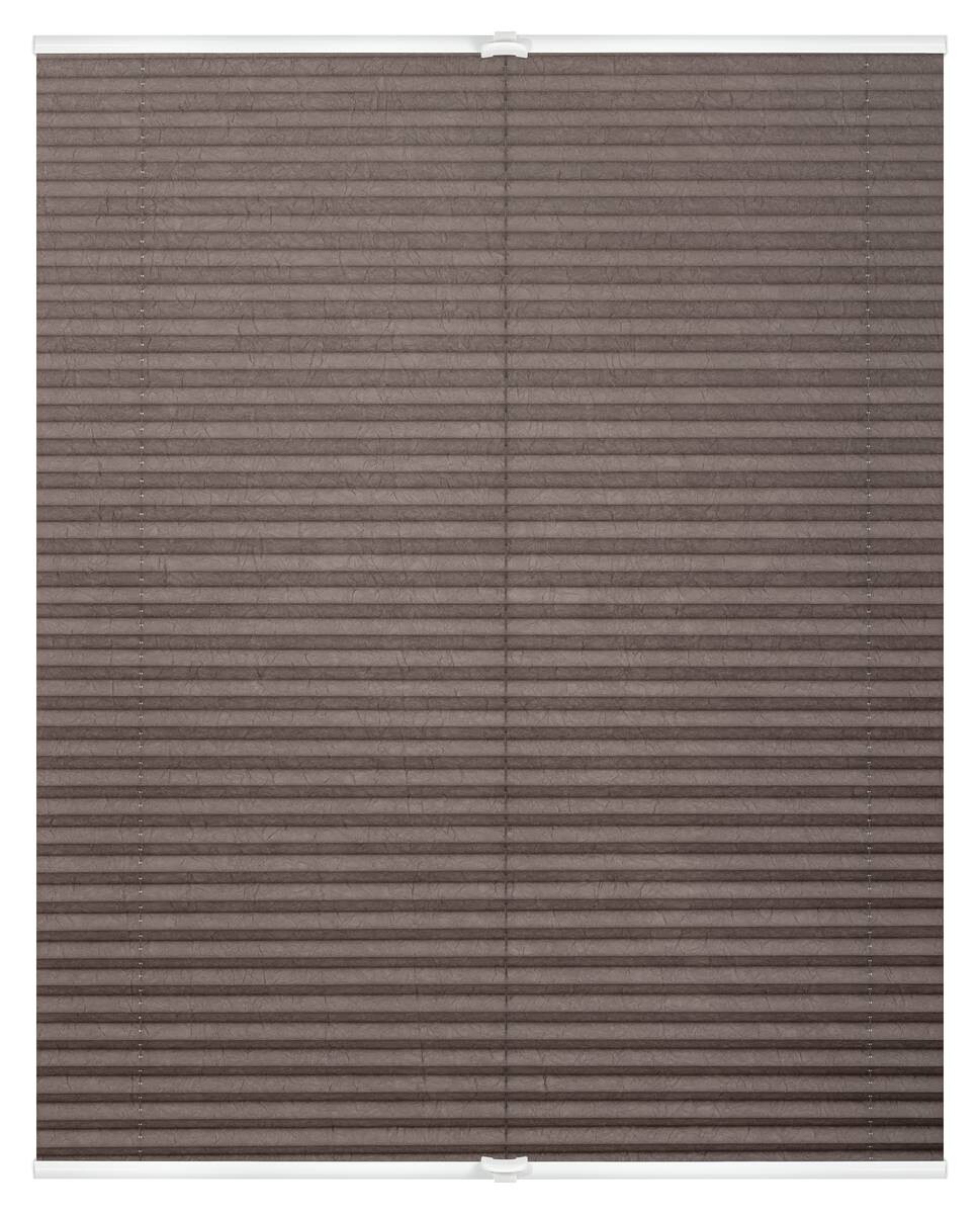 LICHTBLICK Spannplissee taupe B/L: ca. 110x130 cm