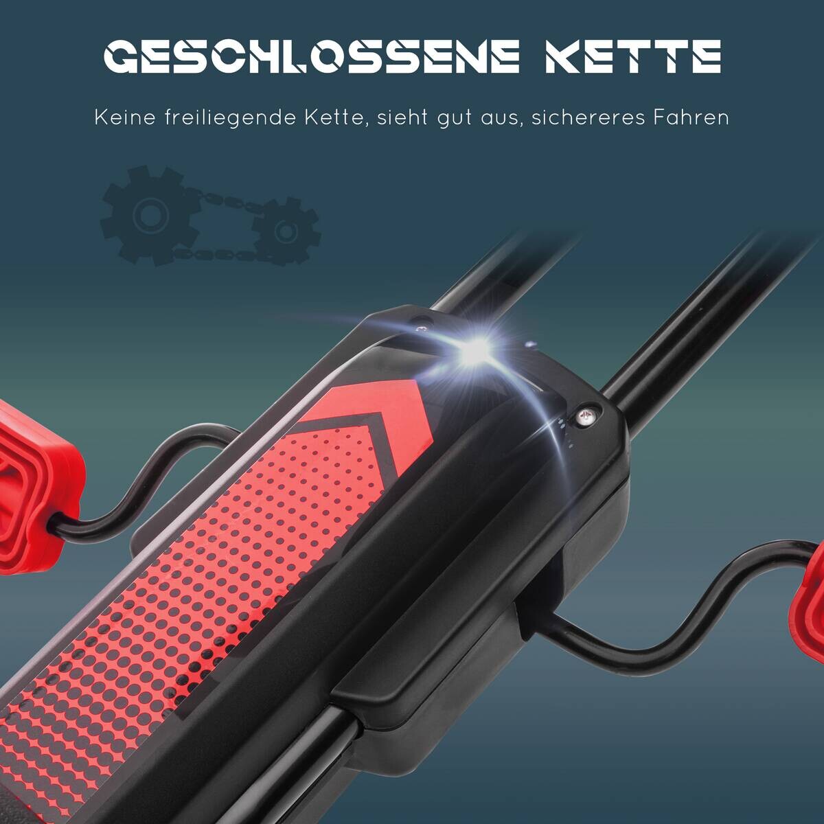 HOMCOM Kinder-Fahrzeug rot B/H/L: ca. 58x121x61 cm