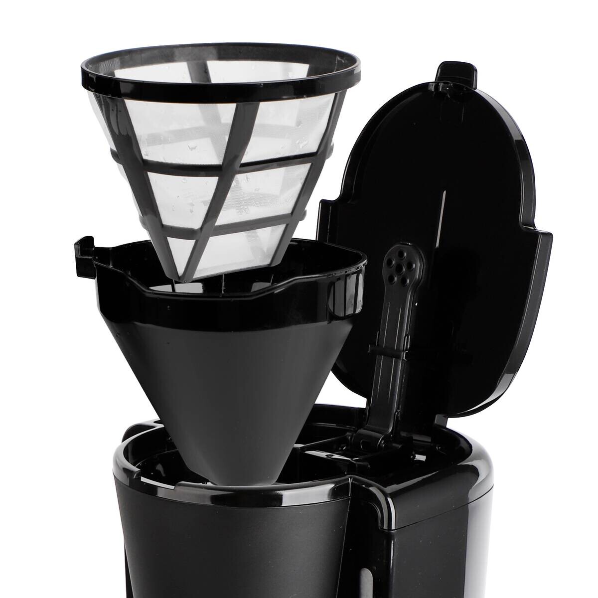 Emerio Kaffeeautomat schwarz Kunststoff B/H/L: ca. 22,3x33,8x24,5 cm