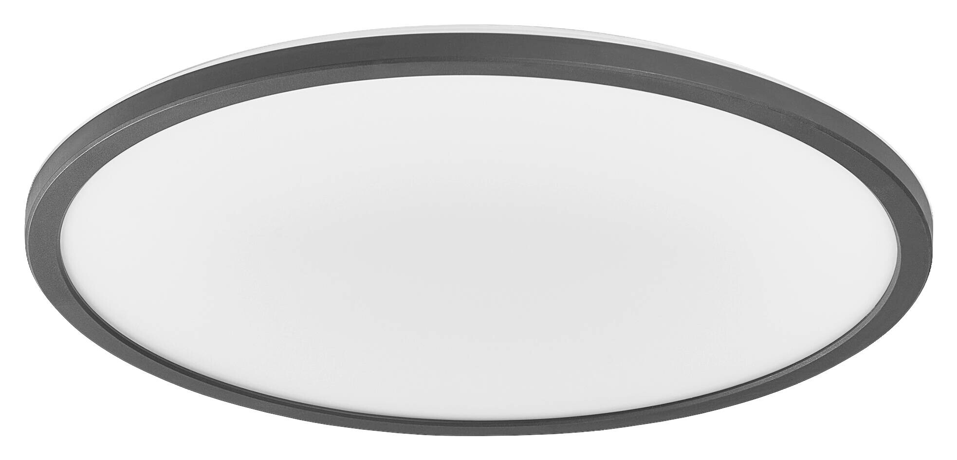 LEDVANCE Deckenleuchte Orbis schwarz weiß Kunststoff H/D: ca. 2,7x40 cm