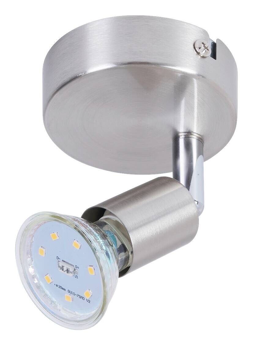 POCOline LED-Spot Boris nickel matt B/H/L: ca. 8x10x8 cm 1 Brennstellen