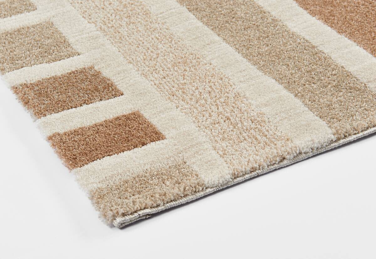 Webteppich Amore braun B/L: ca. 80x150 cm