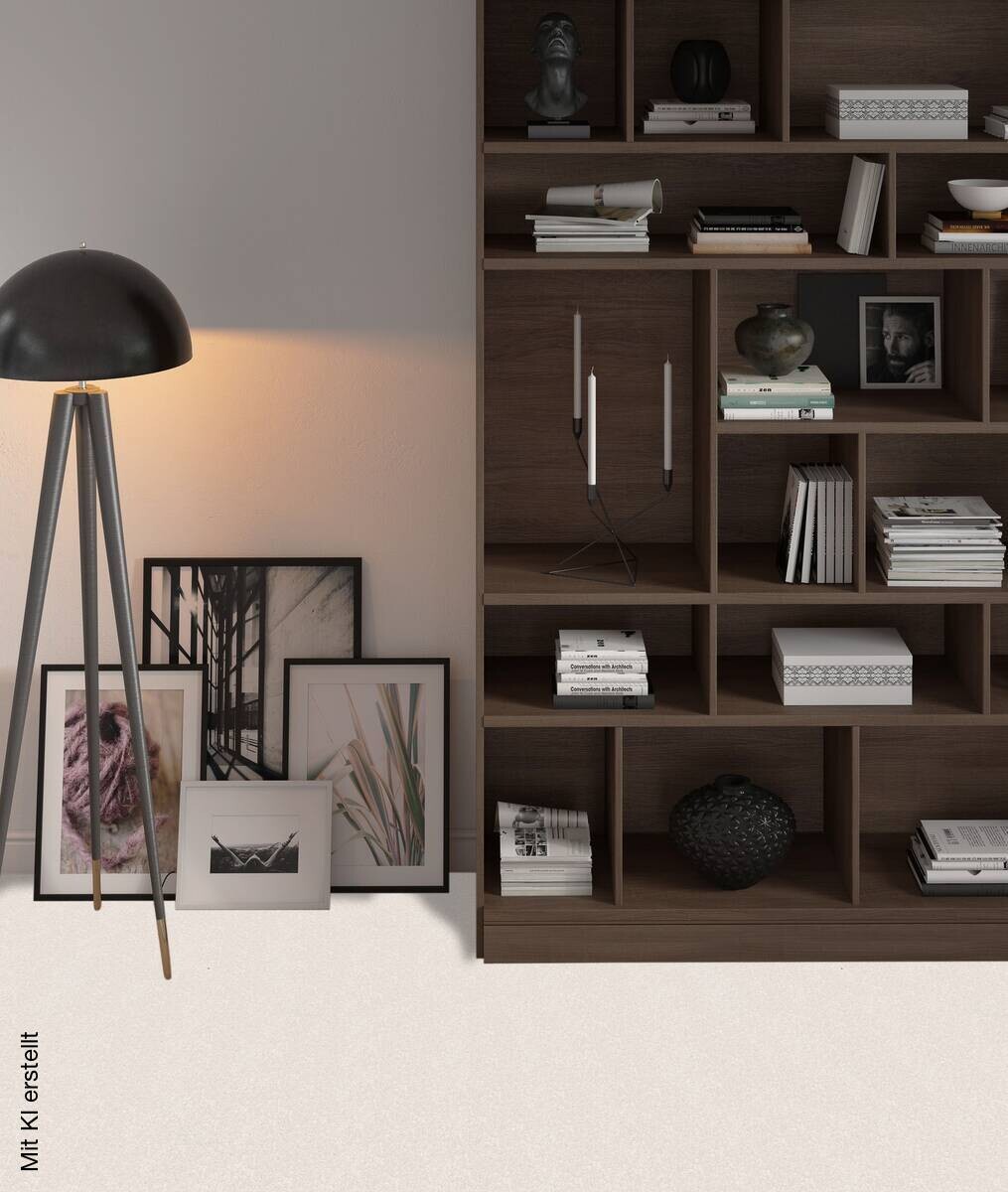 Teppichboden Sentiment creme B: ca. 400 cm pro m²