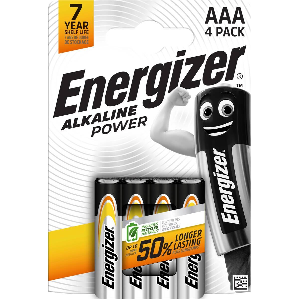Energizer Batterie Power AAA/Micro (LR03) 4er Pack