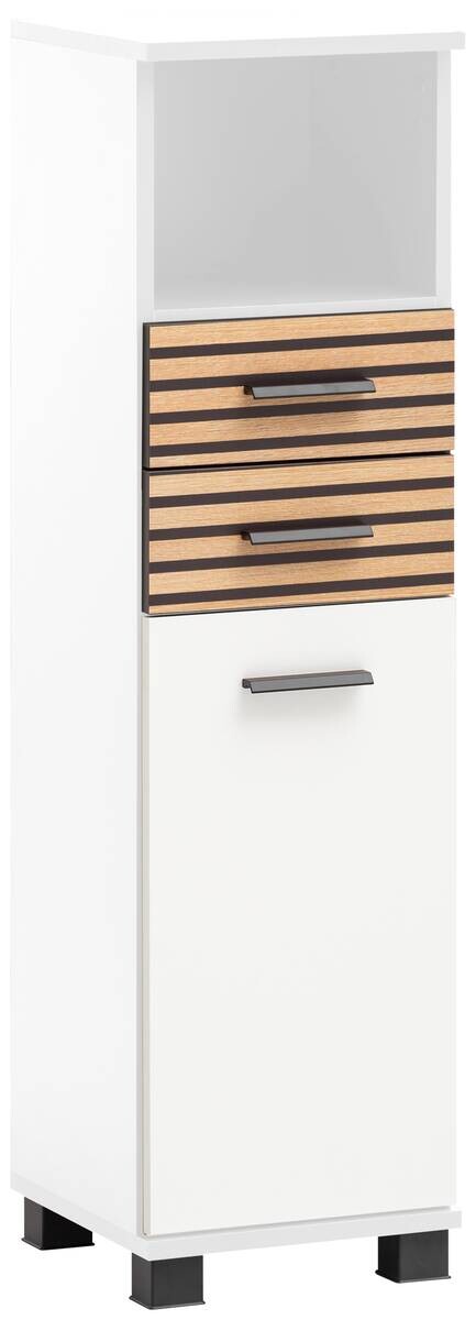 Highboard Katta weiß matt B/H/T: ca. 30,3x110,5x32,6 cm
