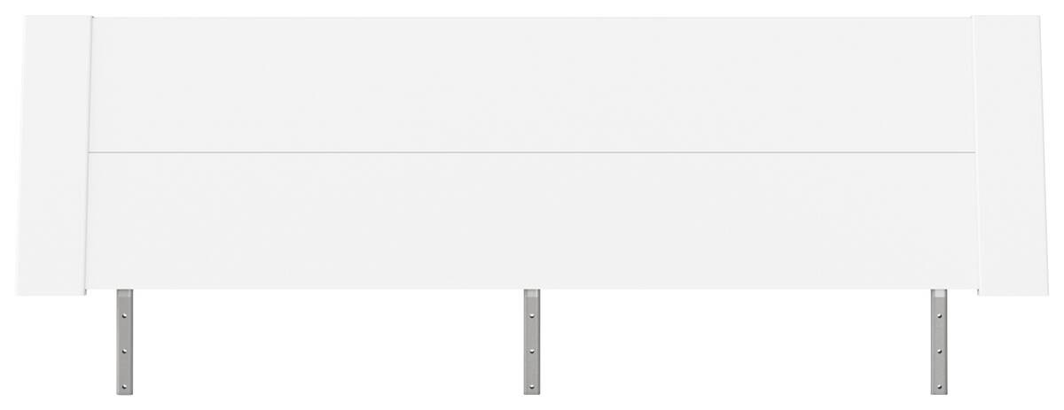 Kopfteil Aditio Alpinweiß B/H/T: ca. 186x68x12 cm