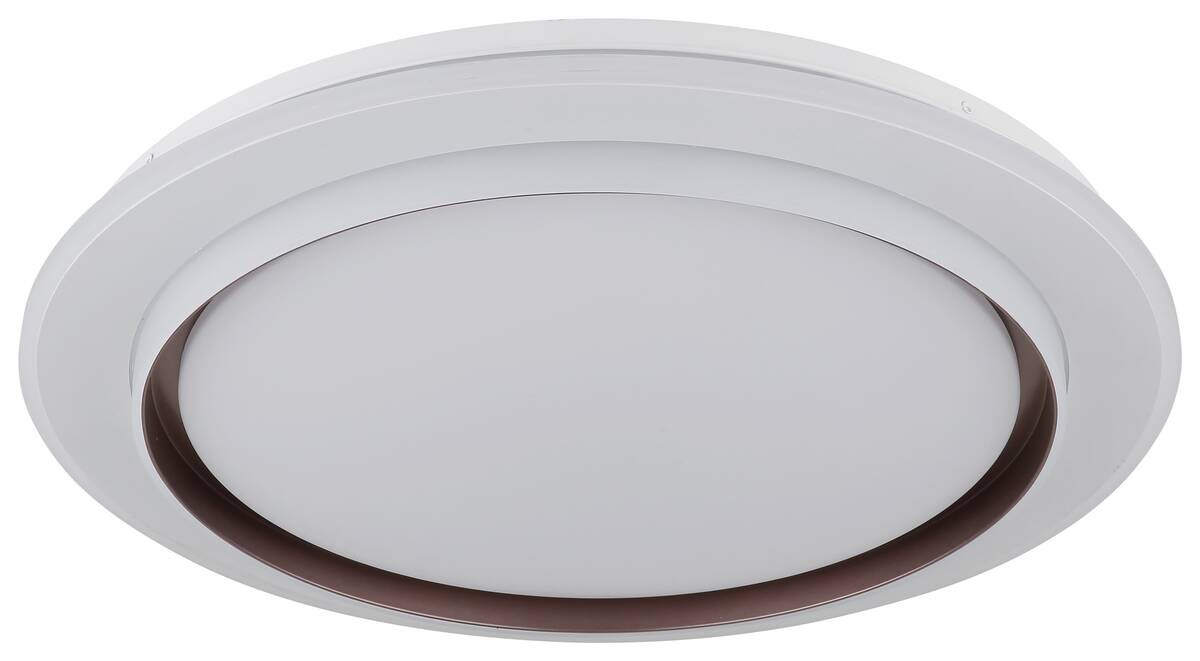 GLOBO Deckenventilator weiß Acryl Metall Kunststoff B/H/L: ca. 7,5x49x49,5 cm