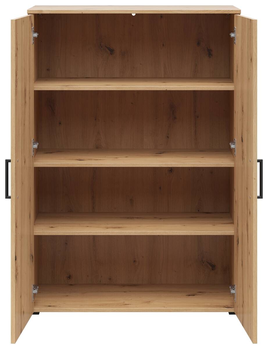 Kommode Multi-Stauraum Typ 31 Eiche Artisan Nachbildung B/H/T: ca. 80x115x40 cm