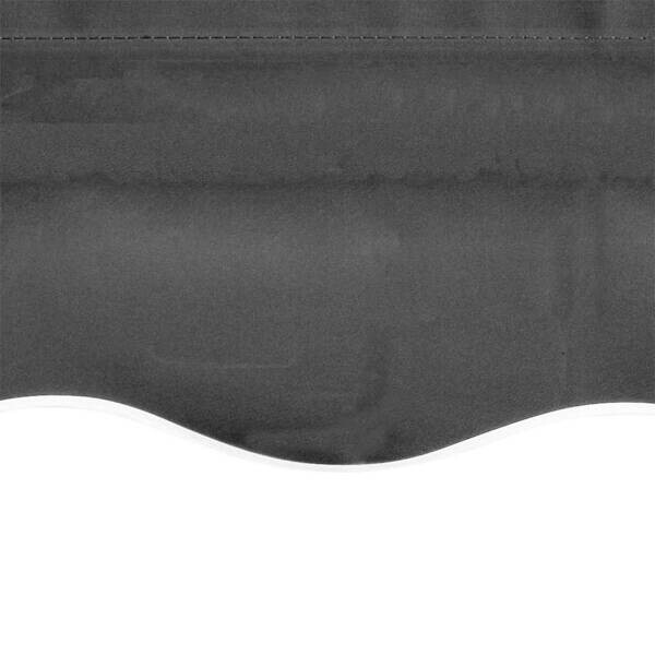 vidaXL Markisenstoff anthrazit B/L: ca. 295x430 cm