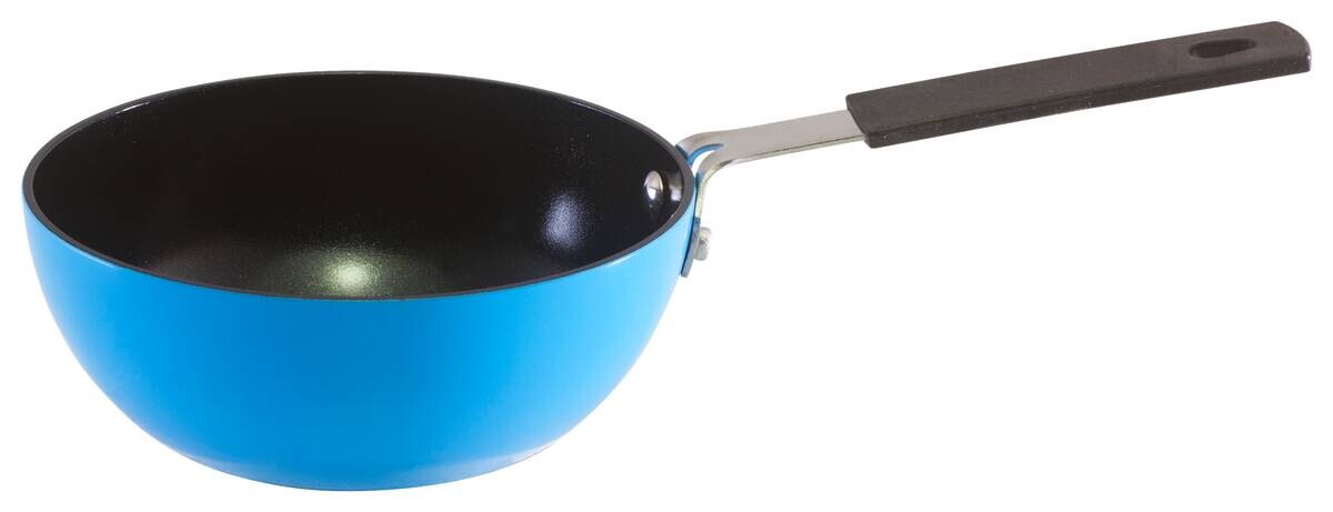 Pfanne blau Aluminium