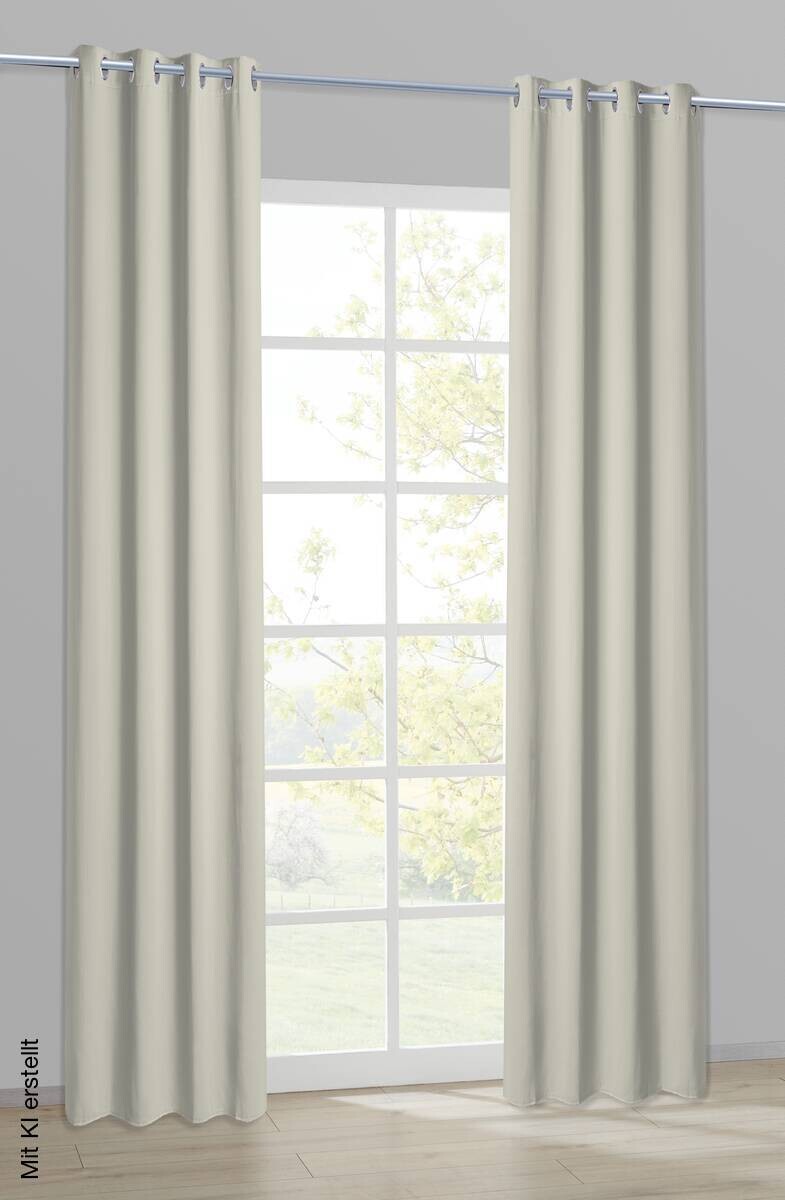 Verdunklungsvorhang Iglu taupe B/L: ca. 140x245 cm