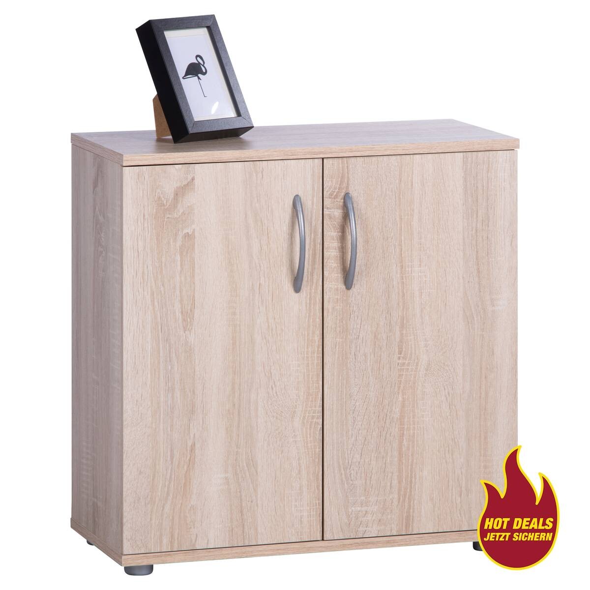 Kommode Peggy 1 Eiche Sonoma Nachbildung B/H/T: ca. 57x58x29 cm