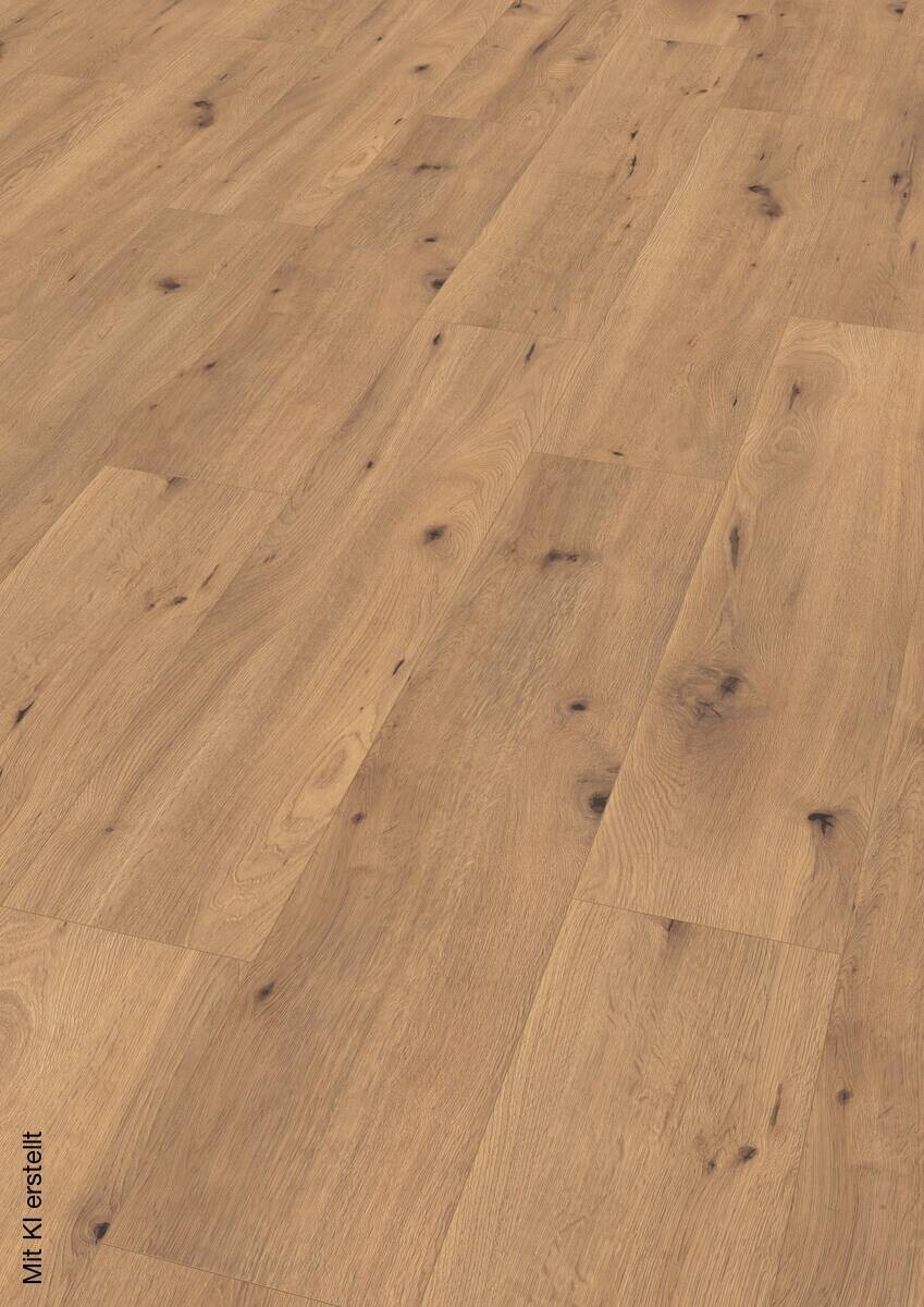 EGGER Laminatboden Eiche Authentic ca.2,543m² im Paket B/L: ca. 24,6x129,2 cm pro Paket