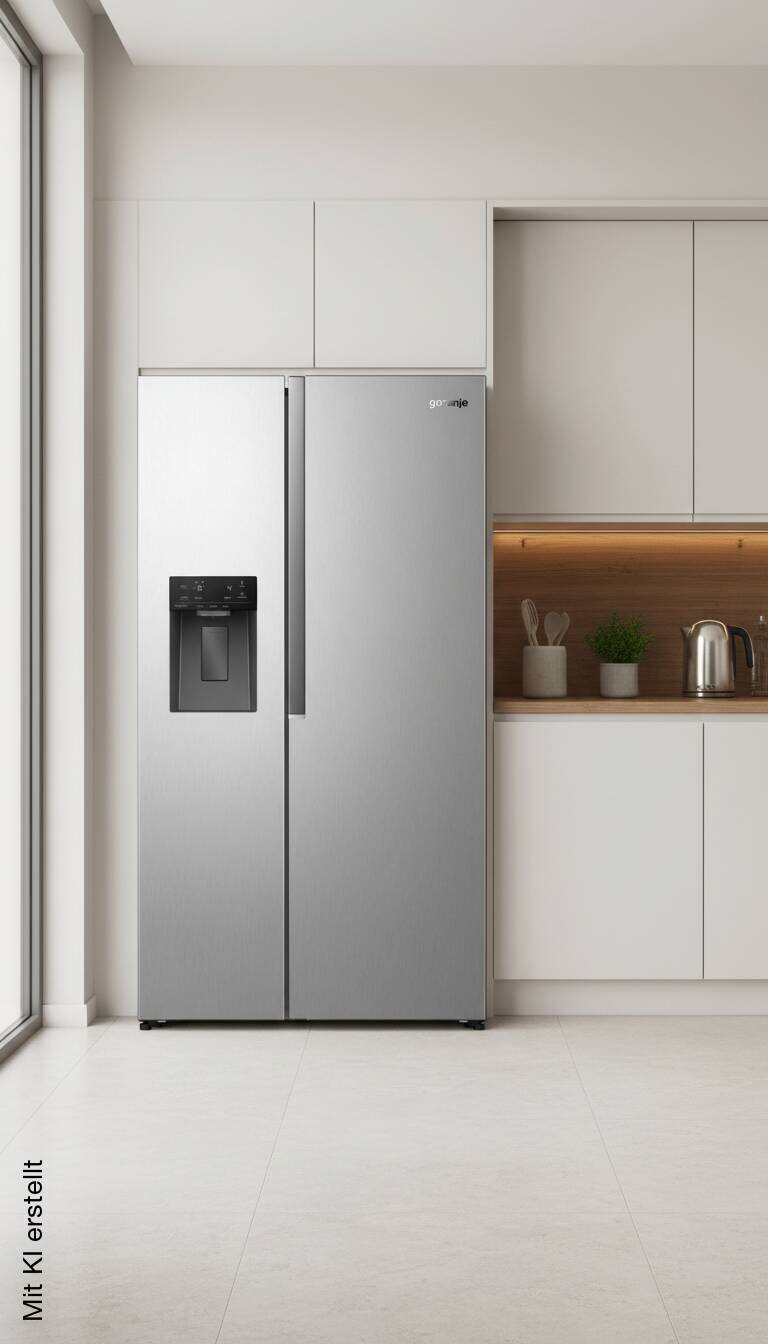 Gorenje Side-by-Side NRS917E61X Inox B/H/T: ca. 91,1x178,6x61,5 cm