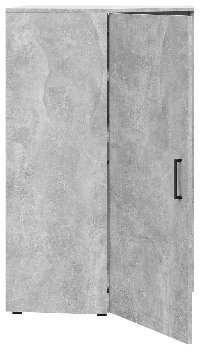 Schrank Multi-Stauraum Typ 42 Beton Optik B/H/T: ca. 101x115x79 cm