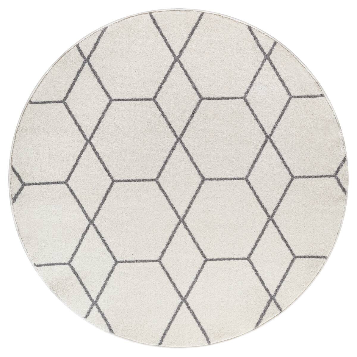 Sanat Teppich Trellis creme B/L: ca. 150x150 cm