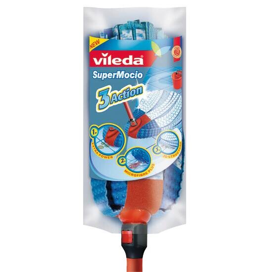 Vileda Wischmopp rot H: ca. 164 cm