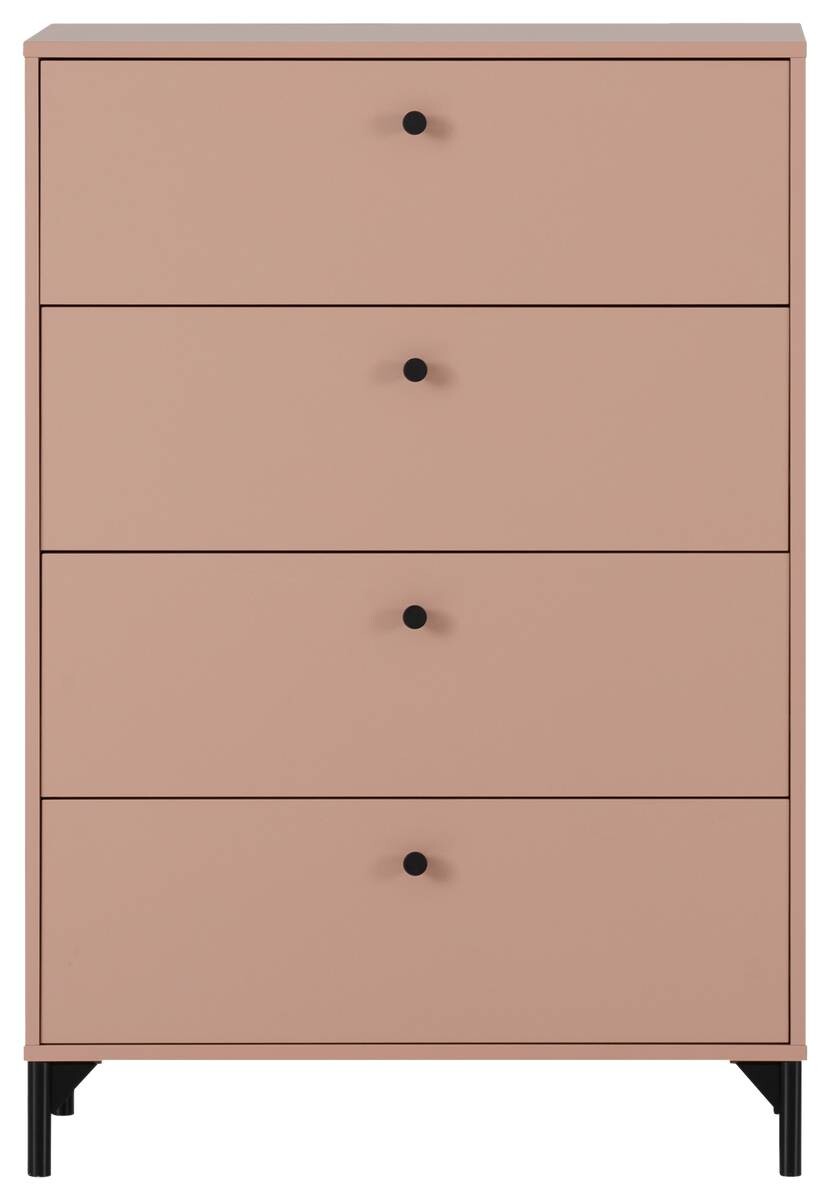 Kommode Smash apricot B/H/T: ca. 80,1x116,7x40 cm