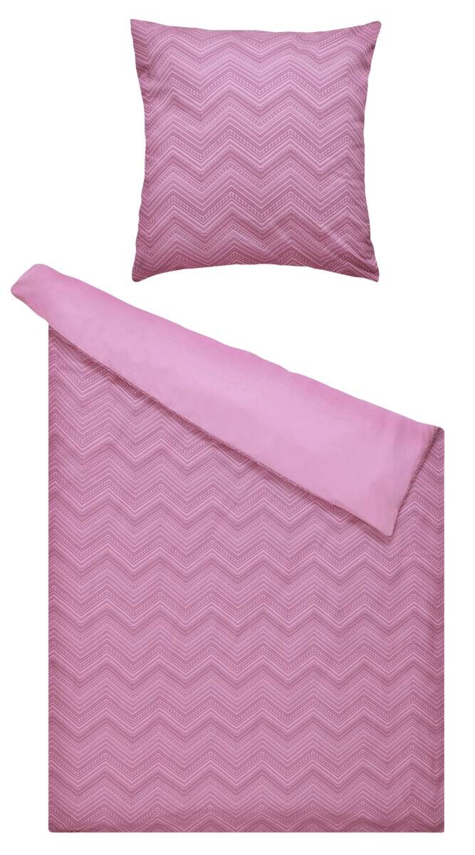 Mexx Baumwoll Bettwäsche rosa 100% Baumwolle B/L: ca. 135x200 cm | rosa | 135,00/200,00 cm