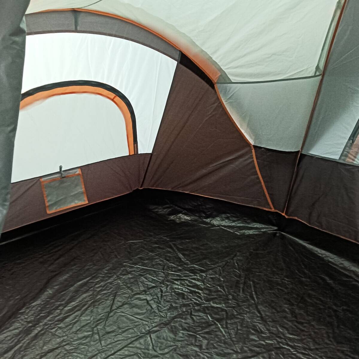 Outsunny Campingzelt schwarz Stahl B/H/L: ca. 220x180x455 cm
