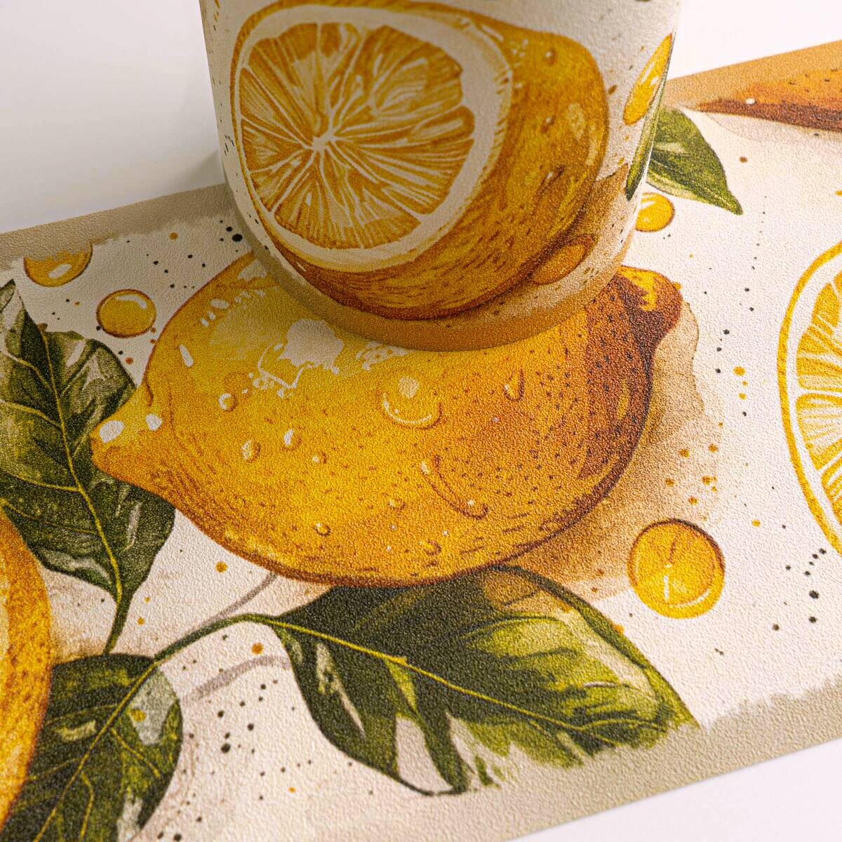 A.S.Creation Bordüre gelb grün B/H/D: ca. 13x500x6,8 cm