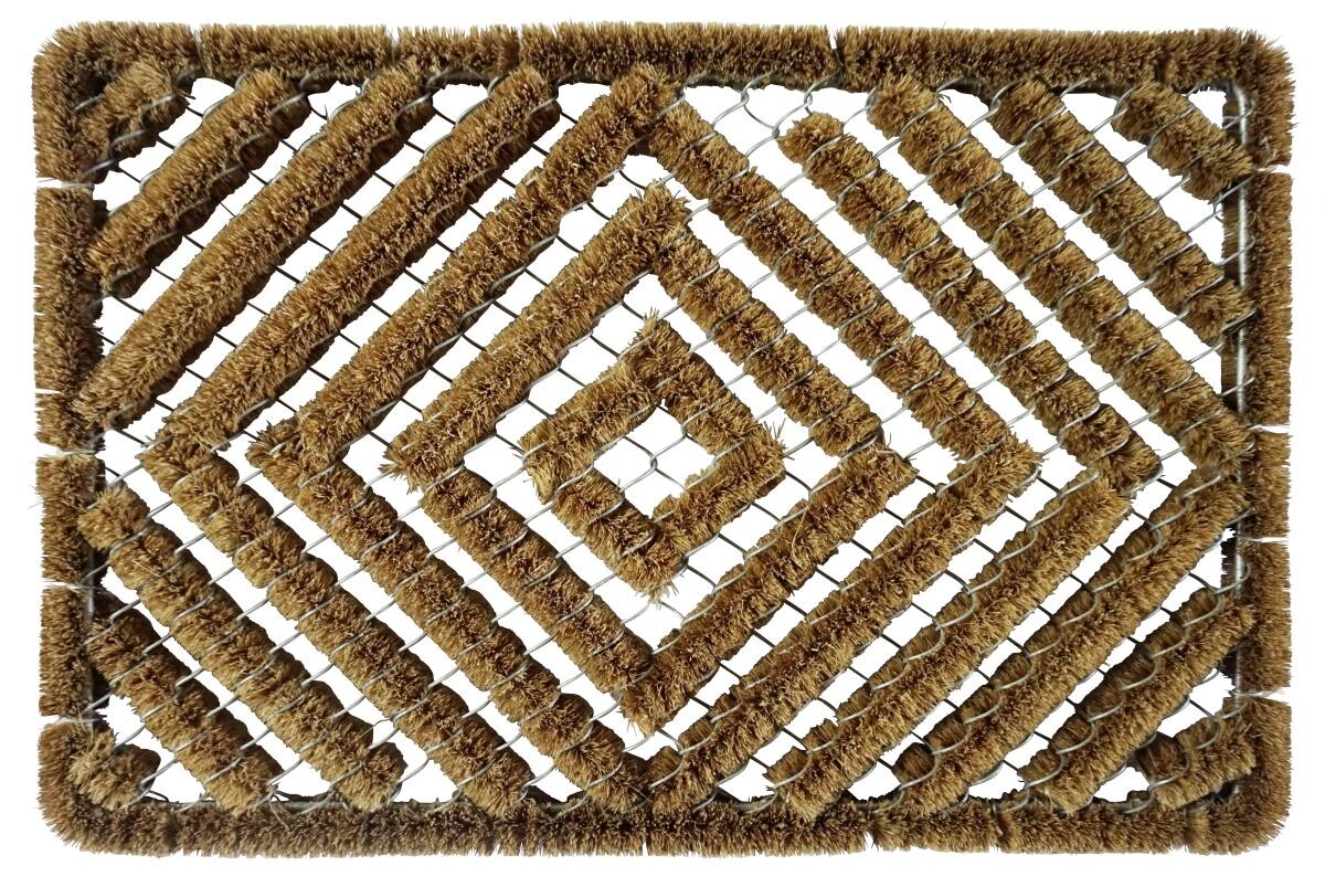 Fußmatte Drahtgitter natur B/L: ca. 40x60 cm