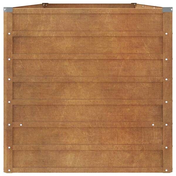 Hochbeet braun Stahl B/H/L: ca. 80x77x240 cm