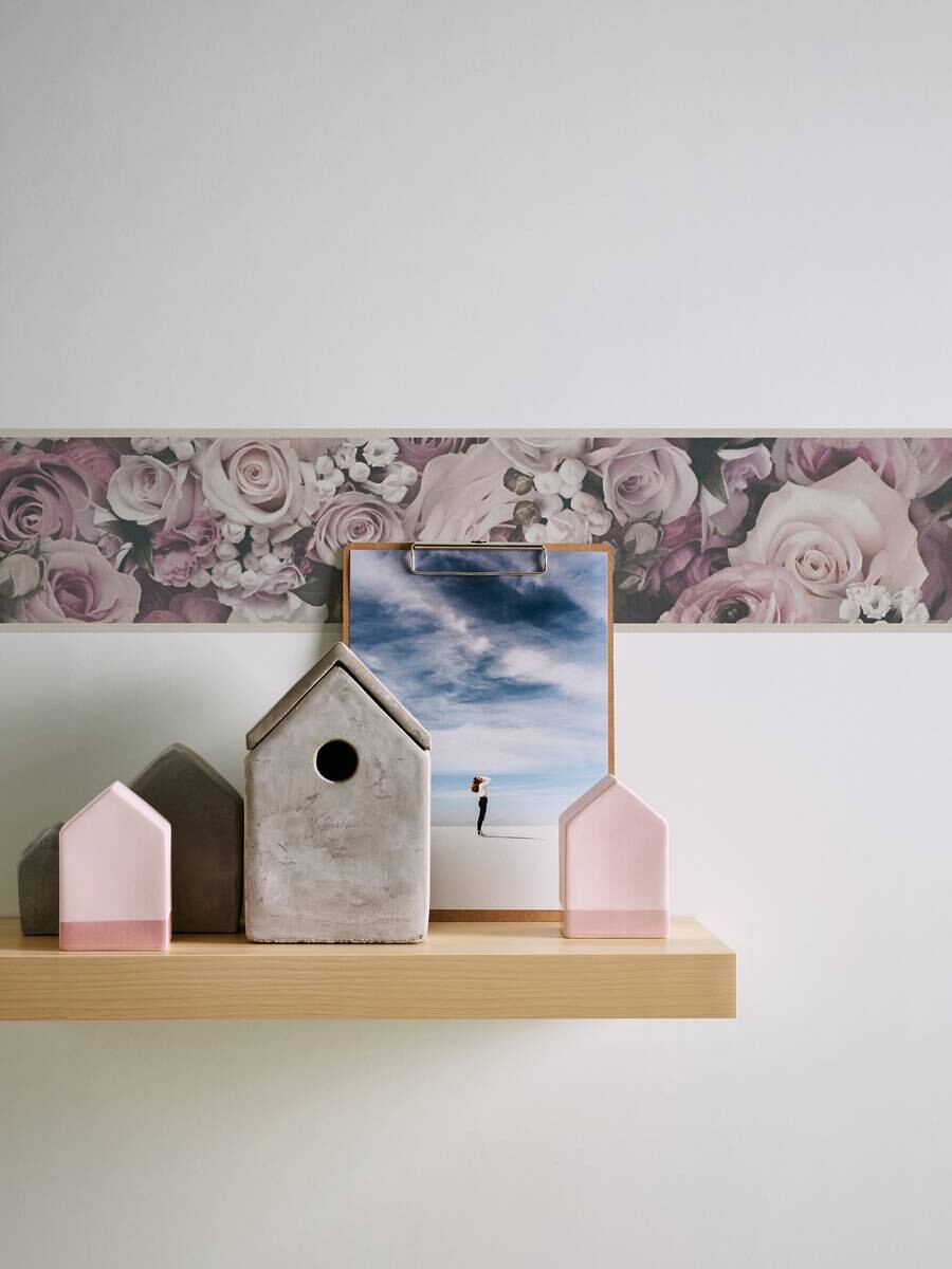 A.S.Creation Bordüre pastell B/H/D: ca. 10x500x6,5 cm