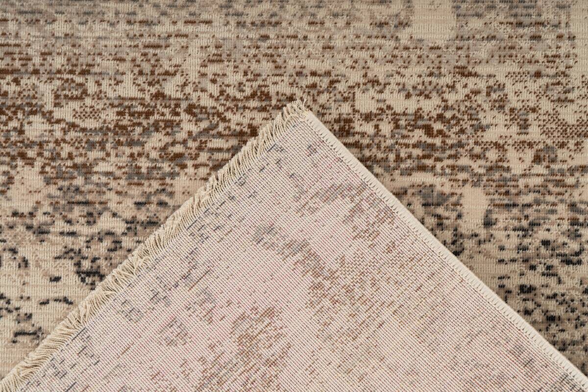 Kayoom Kurzflorteppich Charin 225 beige B/H/L: ca. 80x0,35x150 cm