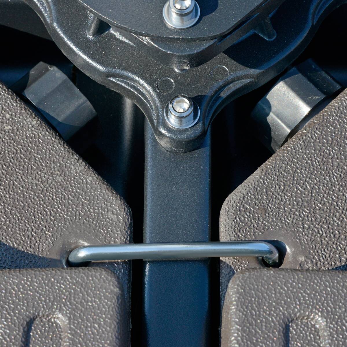 Outsunny Schirmständer kaffee Kunststoff B/H/L: ca. 100x10,5x100 cm