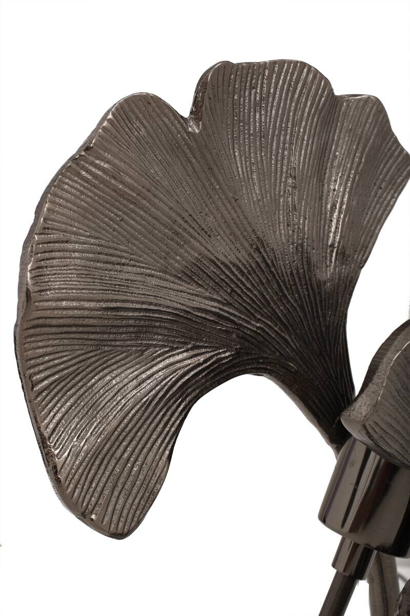 Kayoom Tischleuchte schwarz PVC Aluminium B/H/L: ca. 28x52x16 cm E27 1 Brennstellen