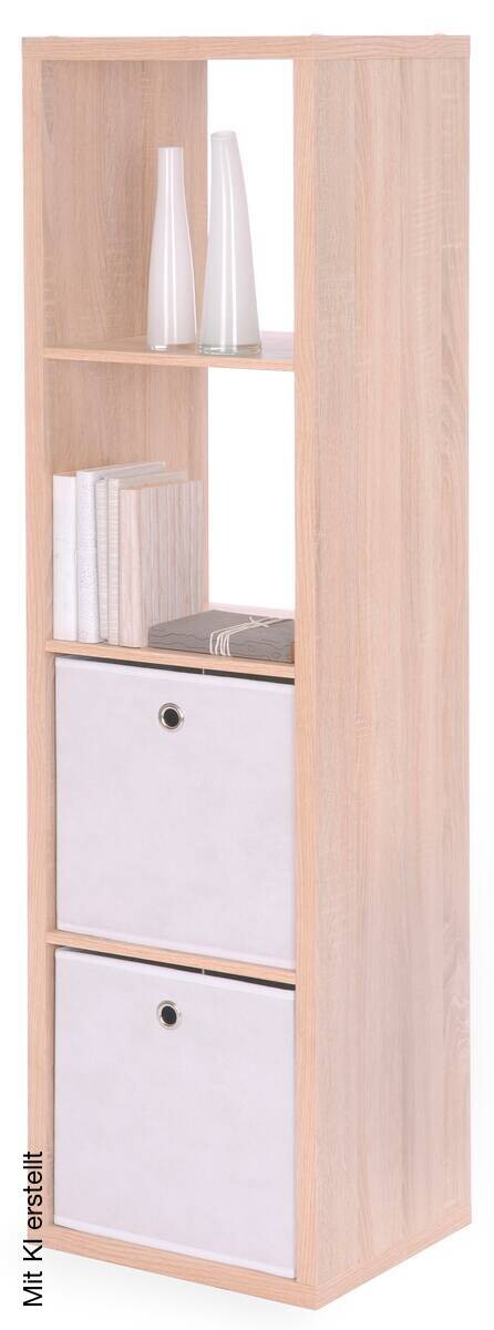 Raumteiler Max Eiche Sonoma Nachbildung B/H/T: ca. 38x141x33 cm