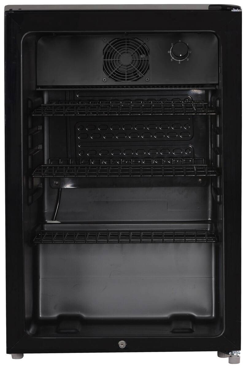 POCOline Kühlschrank GTK84-118CS schwarz B/H/T: ca. 54x84x54,5 cm