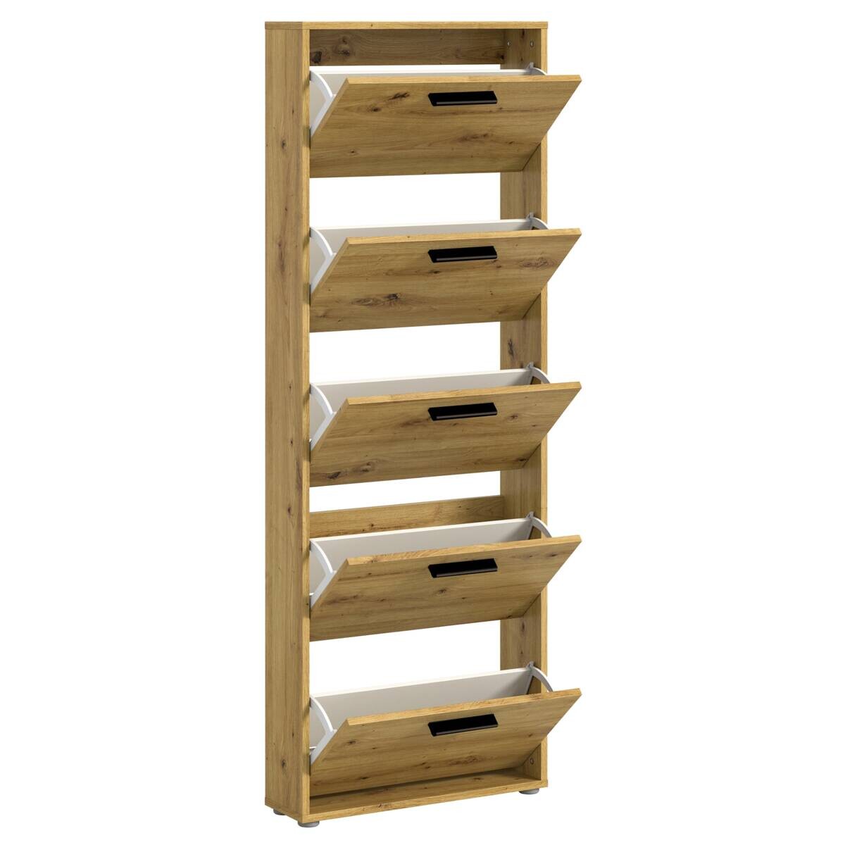 Schuhkipper SAM Eiche Nachbildung B/H/T: ca. 59x169x17 cm