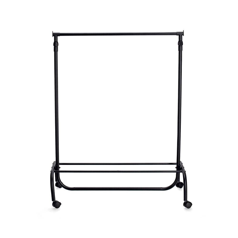 Zeller Kleiderständer schwarz Kunststoff B/H/L: ca. 43x175x86 cm