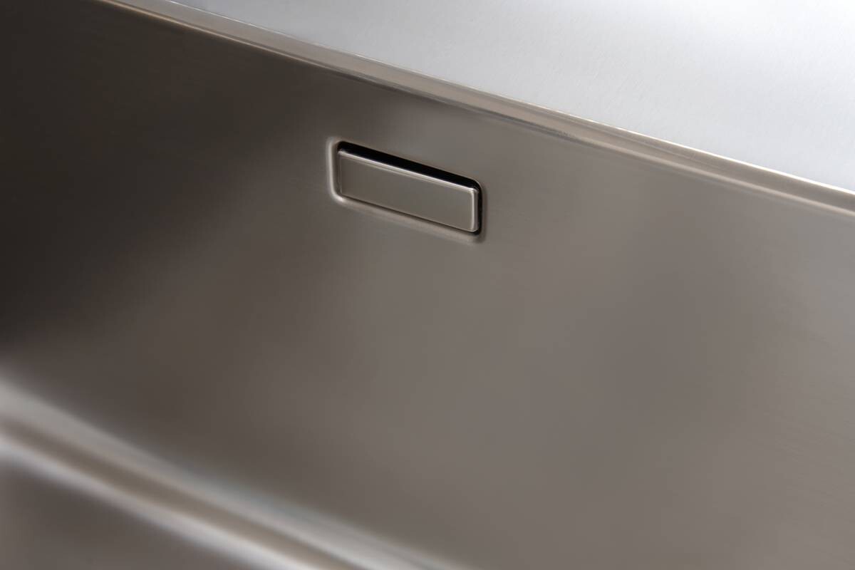 Respekta Einbauspüle Chicago 86 x 50 Edelstahl B/H/T: ca. 86x19x50 cm