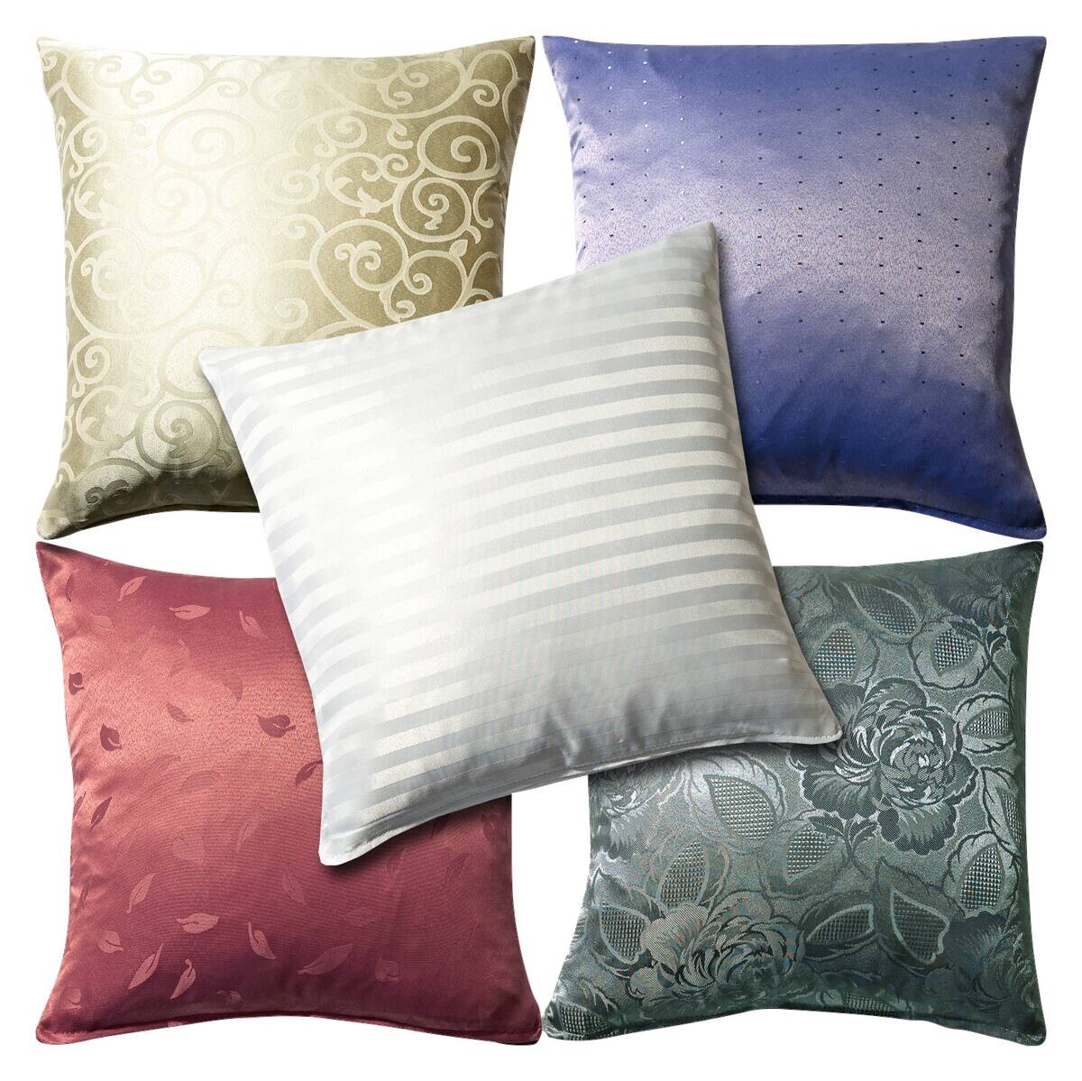Kissenhülle sortiert 100% Polyester B/L: ca. 40x40 cm