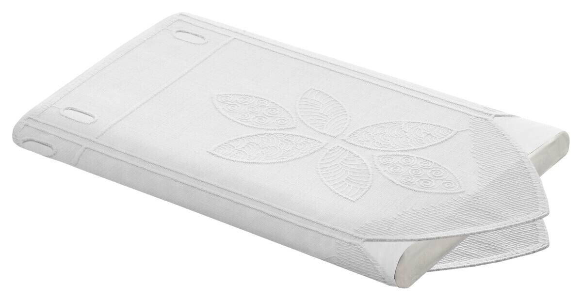 Scheibengardinen-Meterware weiß 100% Polyester H: ca. 30 cm