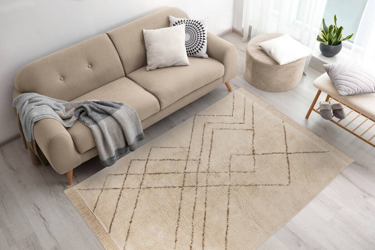 360Living Teppich Mylen creme B/L: ca. 160x230 cm