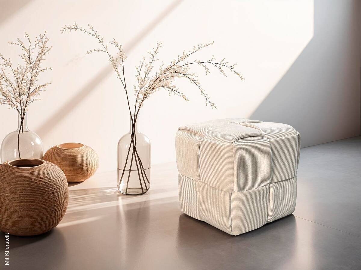 byLIVING Hocker URBAN B/H/T: ca. 40x40x40 cm