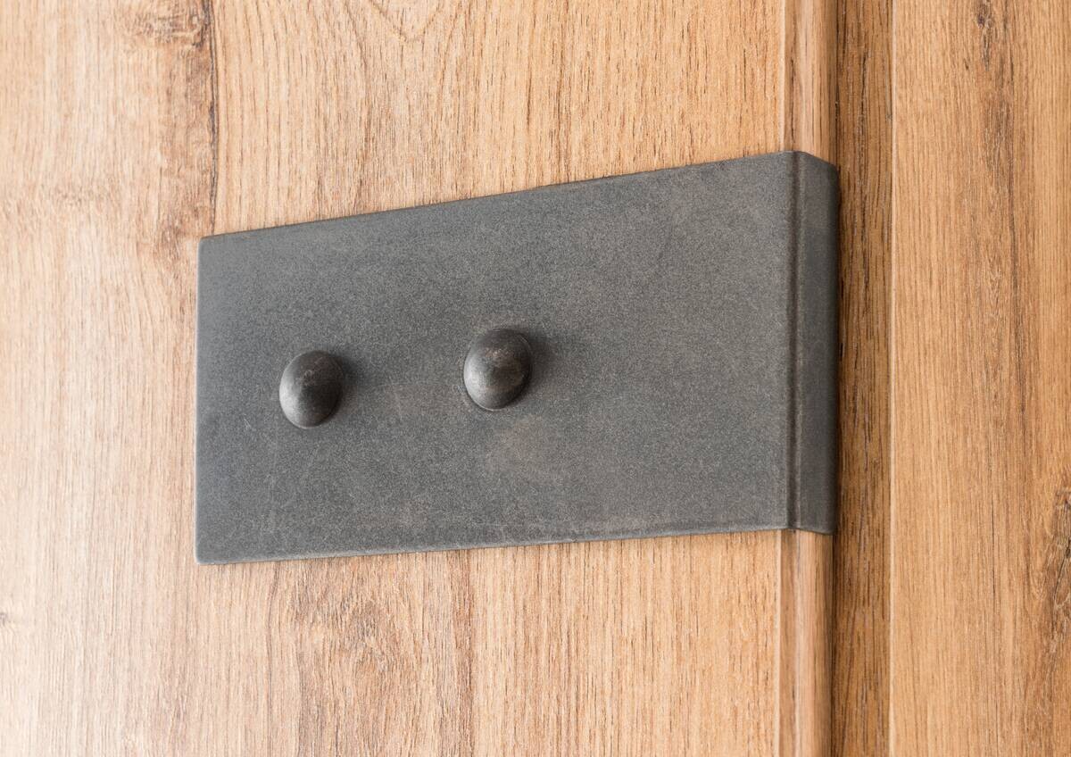 Schwebetürenschrank Liverpool Eiche Plankeneiche Nachbildung B/H/T: ca. 135x198x64 cm