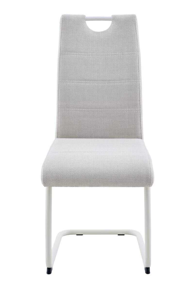 Schwingstuhl Florenz beige Webstoff B/H/T: ca. 43x99x60 cm